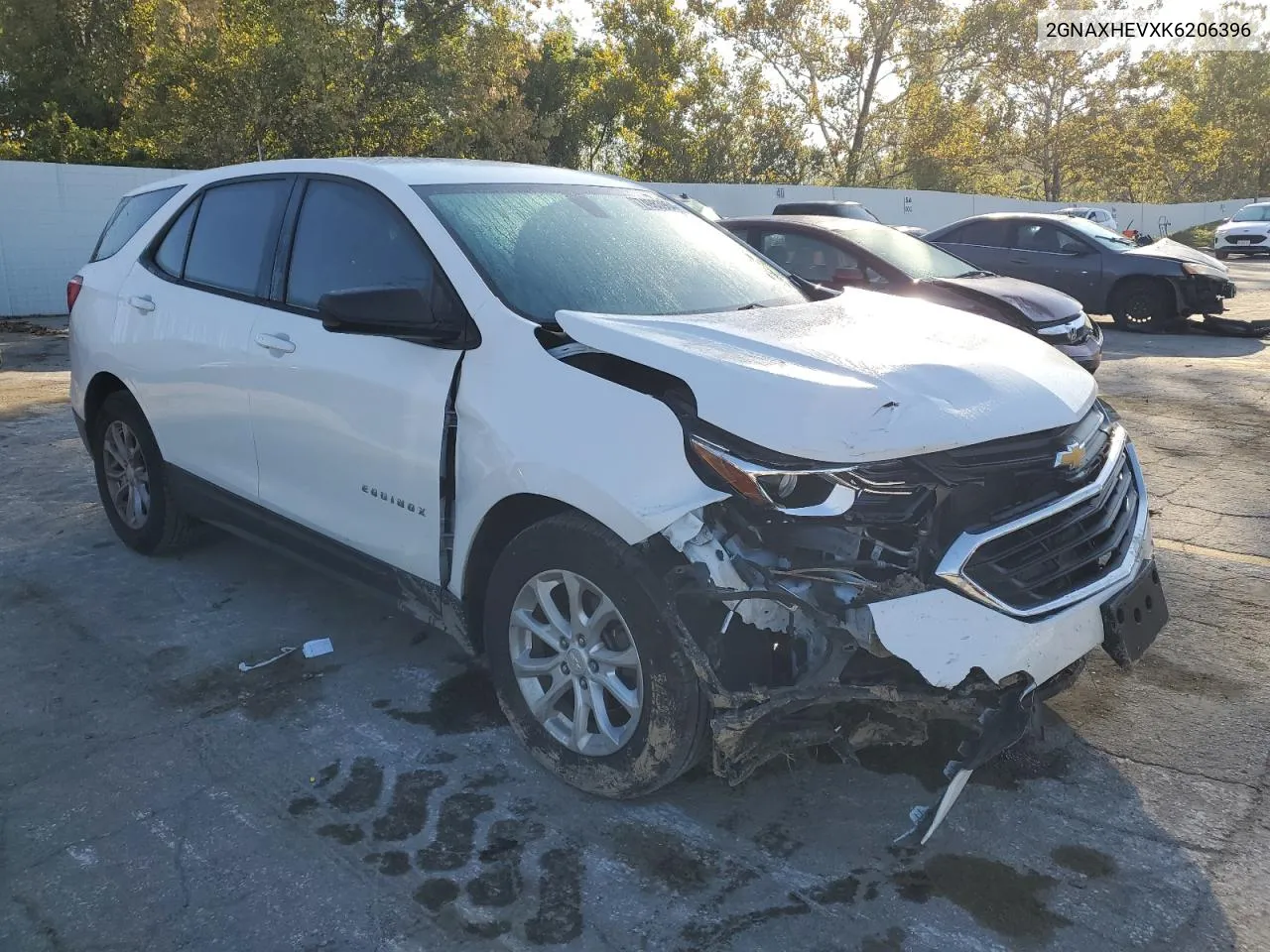 2019 Chevrolet Equinox Ls VIN: 2GNAXHEVXK6206396 Lot: 74983964