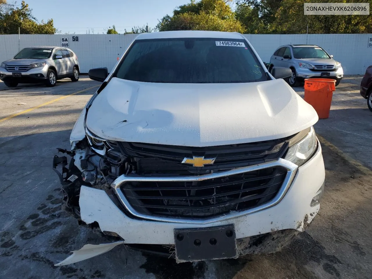 2GNAXHEVXK6206396 2019 Chevrolet Equinox Ls