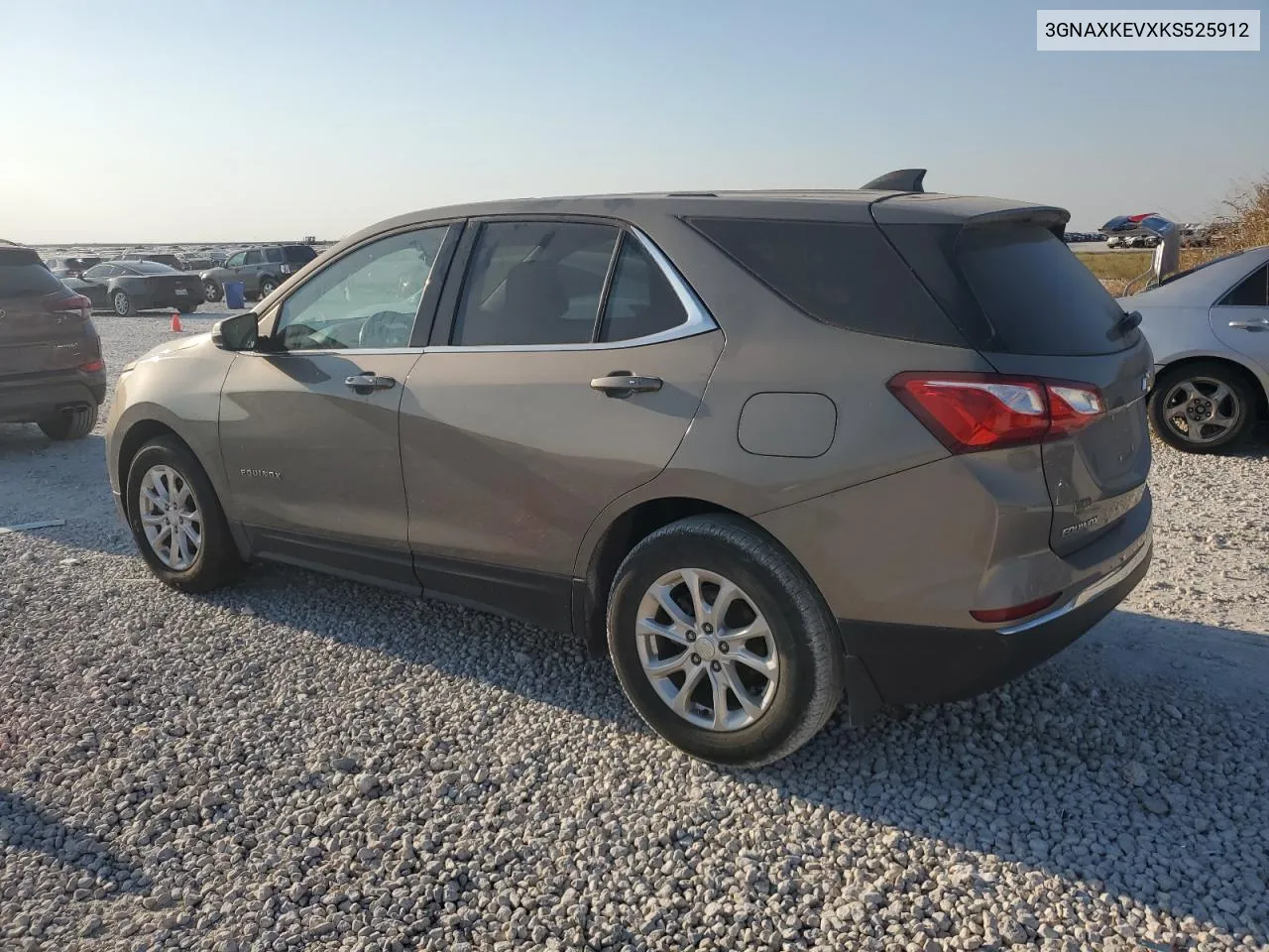 2019 Chevrolet Equinox Lt VIN: 3GNAXKEVXKS525912 Lot: 75044024