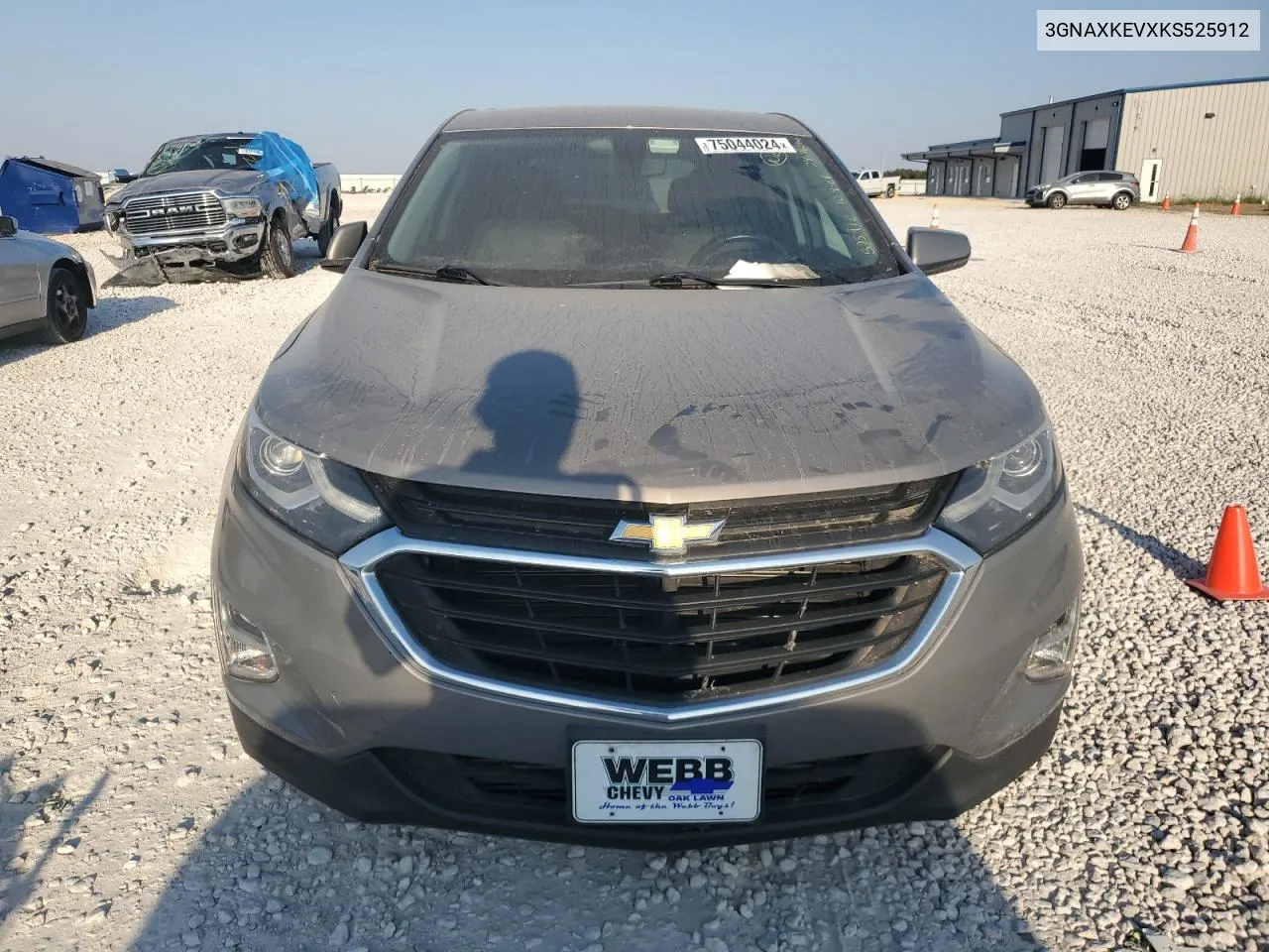 2019 Chevrolet Equinox Lt VIN: 3GNAXKEVXKS525912 Lot: 75044024