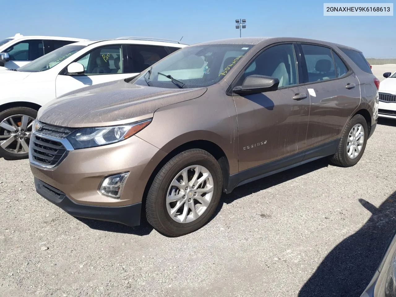 2019 Chevrolet Equinox Ls VIN: 2GNAXHEV9K6168613 Lot: 75076474