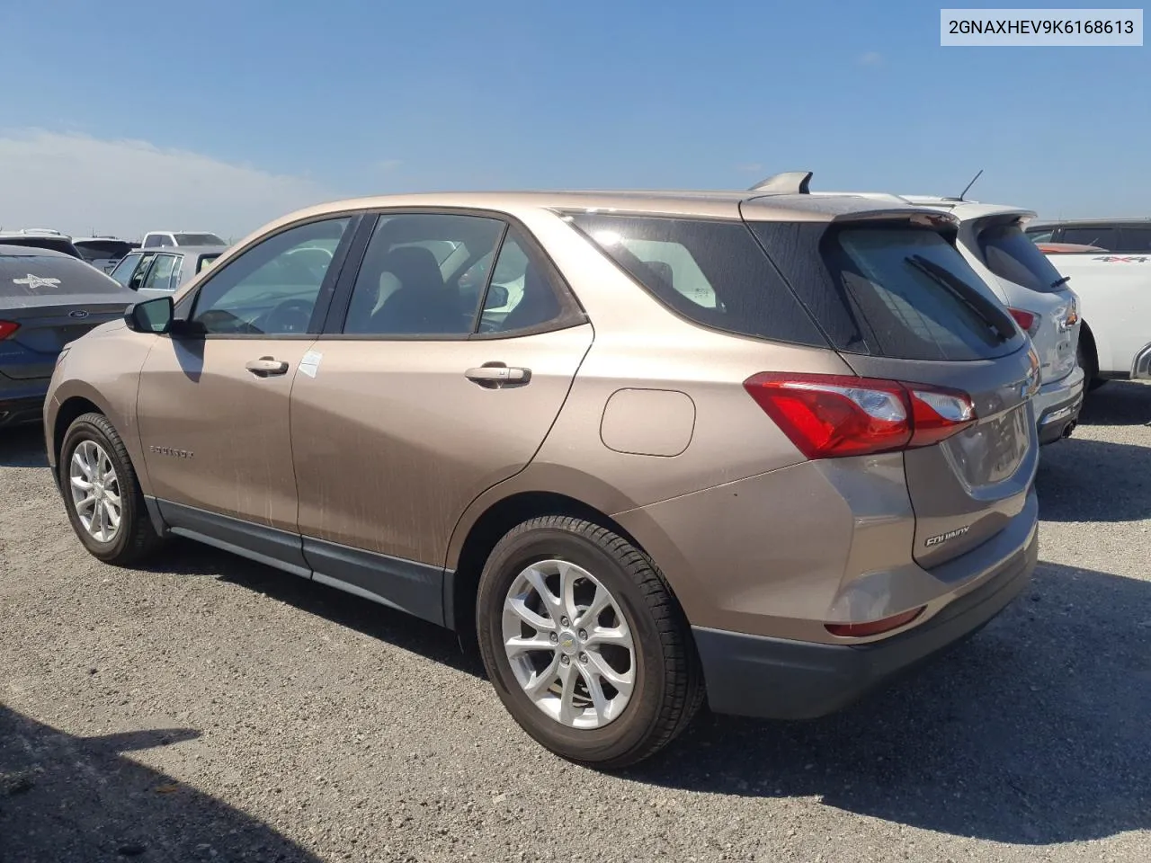 2019 Chevrolet Equinox Ls VIN: 2GNAXHEV9K6168613 Lot: 75076474