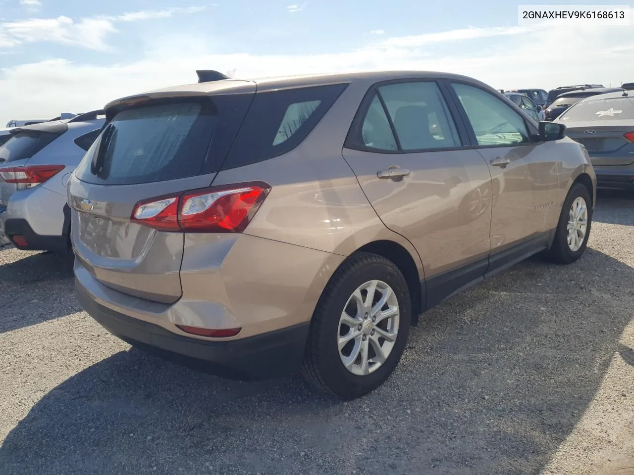 2019 Chevrolet Equinox Ls VIN: 2GNAXHEV9K6168613 Lot: 75076474