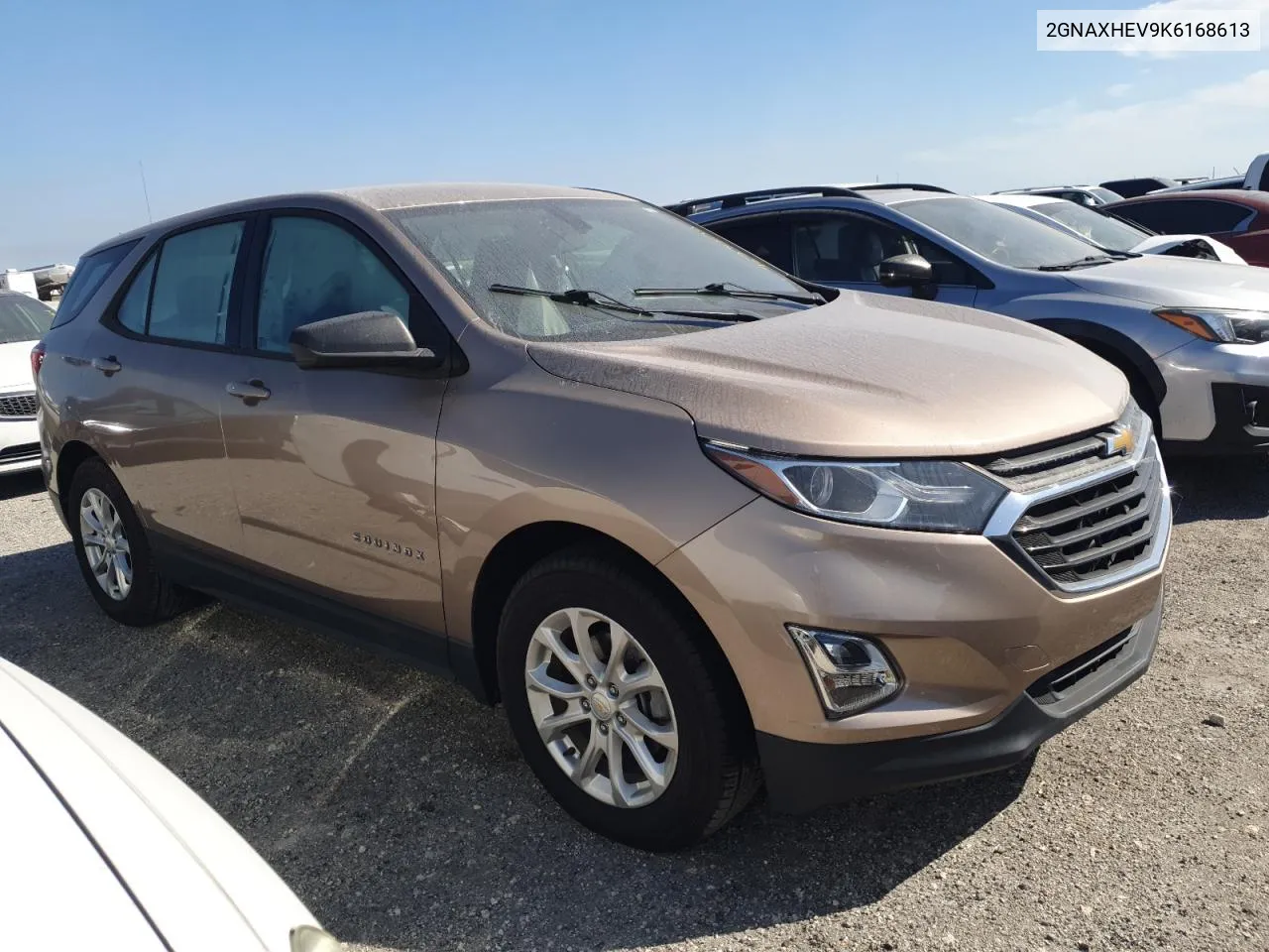 2019 Chevrolet Equinox Ls VIN: 2GNAXHEV9K6168613 Lot: 75076474