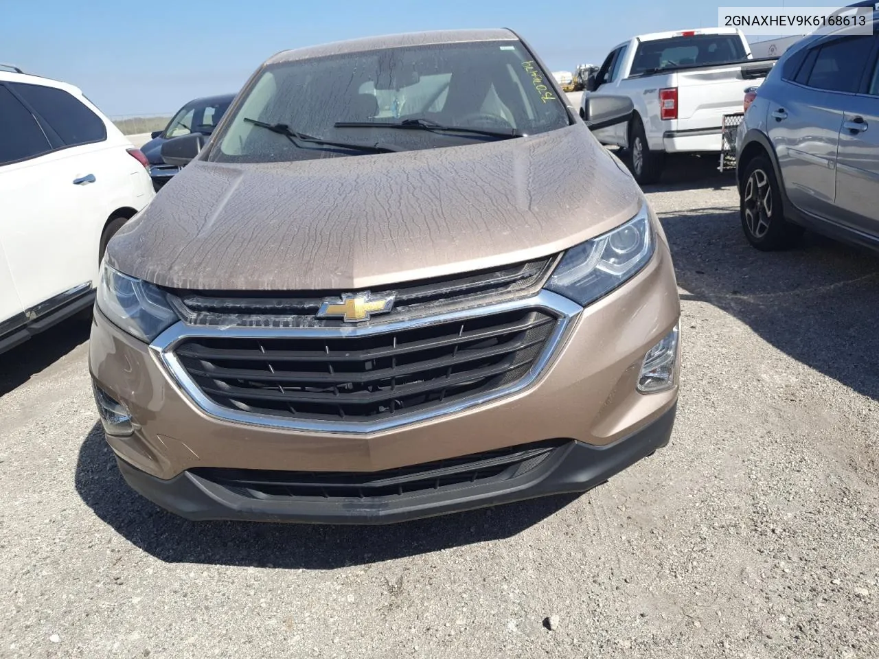 2019 Chevrolet Equinox Ls VIN: 2GNAXHEV9K6168613 Lot: 75076474