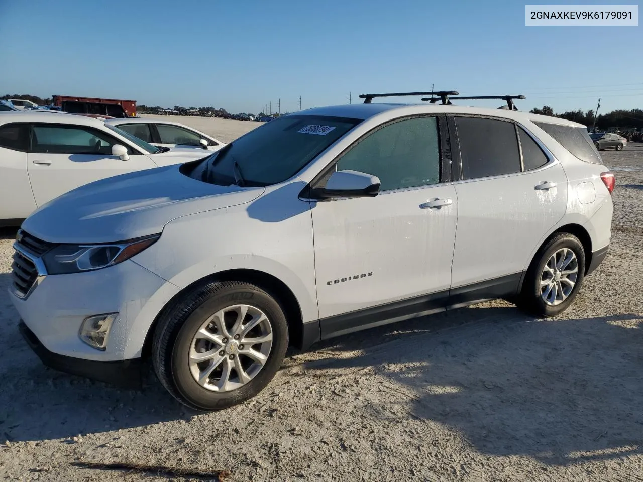 2019 Chevrolet Equinox Lt VIN: 2GNAXKEV9K6179091 Lot: 75080794