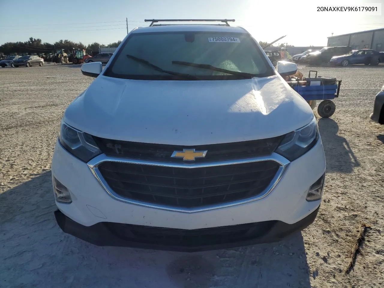 2019 Chevrolet Equinox Lt VIN: 2GNAXKEV9K6179091 Lot: 75080794