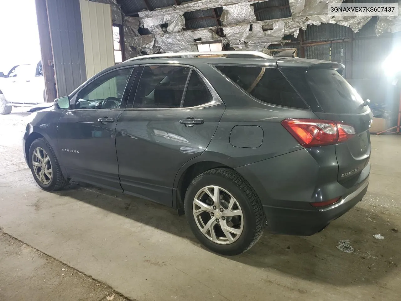 2019 Chevrolet Equinox Lt VIN: 3GNAXVEX7KS607437 Lot: 75128104