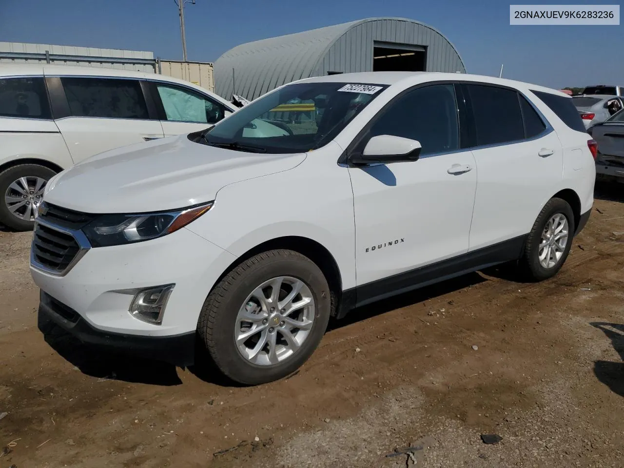 2019 Chevrolet Equinox Lt VIN: 2GNAXUEV9K6283236 Lot: 75227984