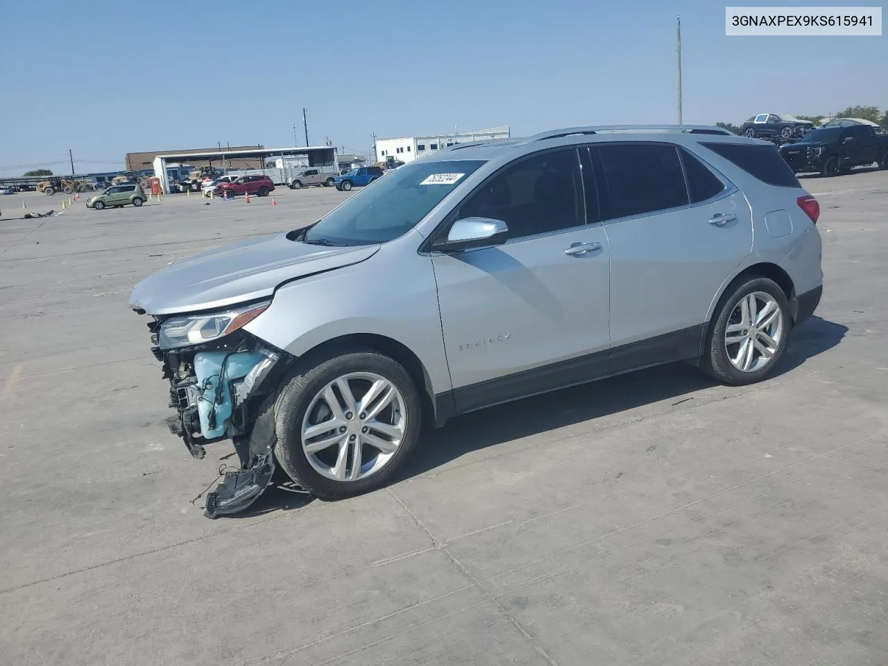 2019 Chevrolet Equinox Premier VIN: 3GNAXPEX9KS615941 Lot: 75252244