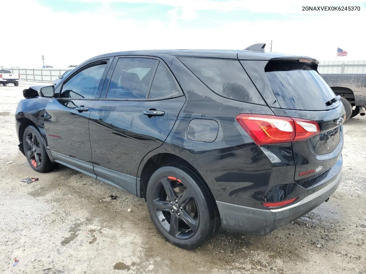 2019 Chevrolet Equinox Lt VIN: 2GNAXVEX0K6245370 Lot: 75255344