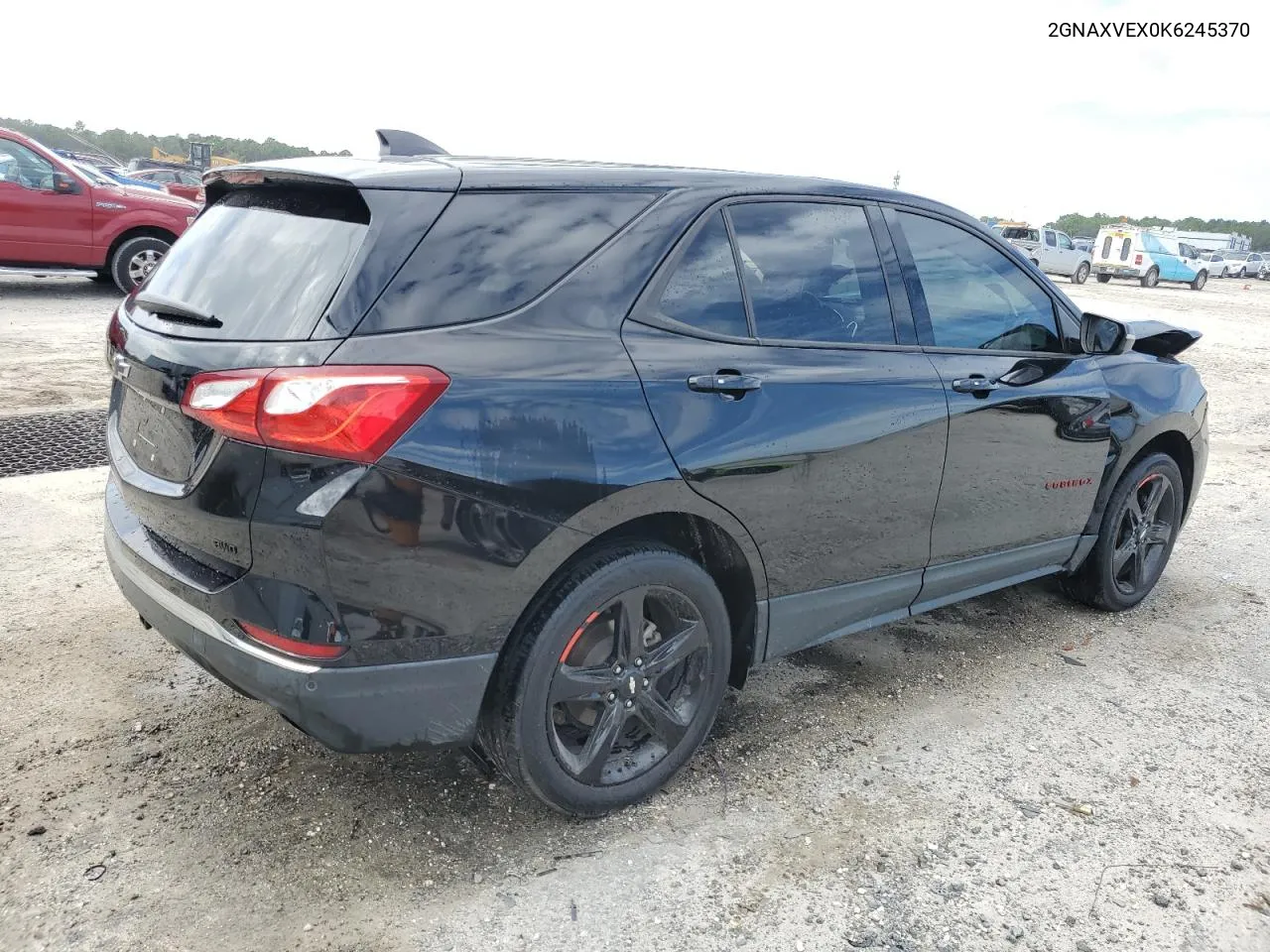 2019 Chevrolet Equinox Lt VIN: 2GNAXVEX0K6245370 Lot: 75255344