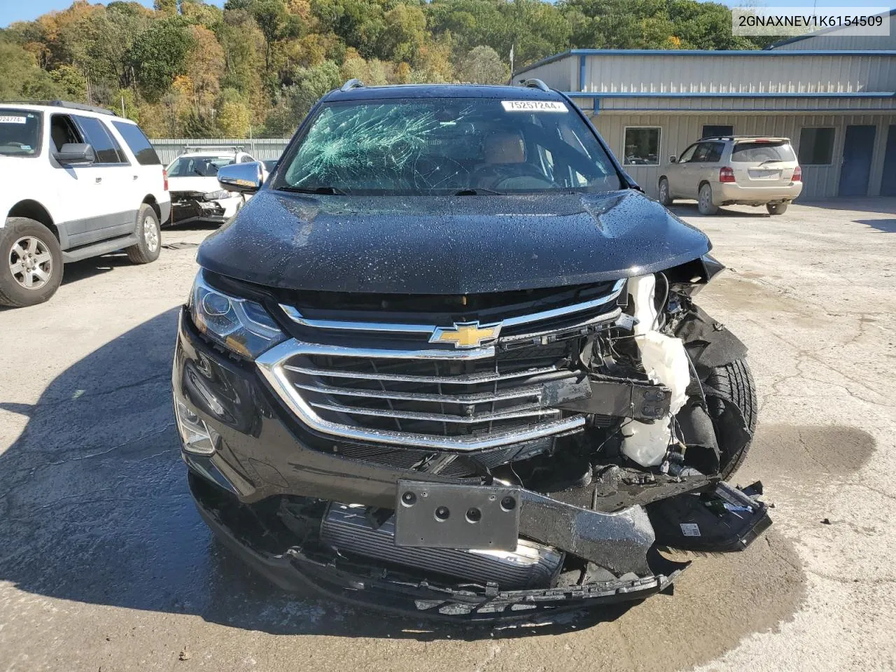 2019 Chevrolet Equinox Premier VIN: 2GNAXNEV1K6154509 Lot: 75257244