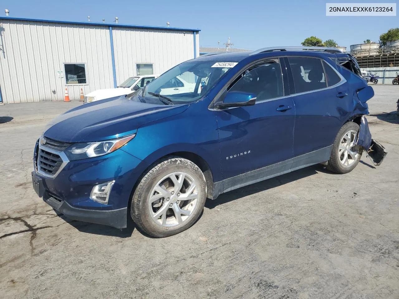 2019 Chevrolet Equinox Lt VIN: 2GNAXLEXXK6123264 Lot: 75458294