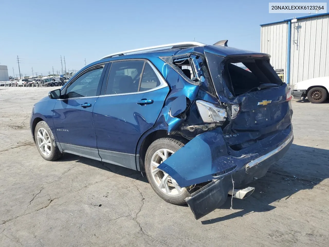 2019 Chevrolet Equinox Lt VIN: 2GNAXLEXXK6123264 Lot: 75458294