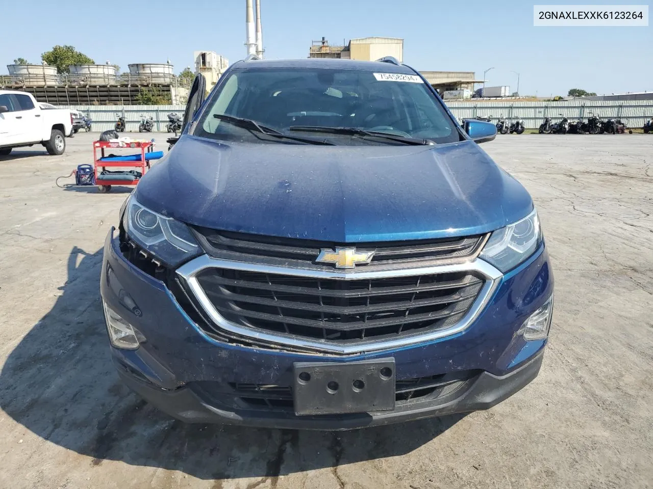 2019 Chevrolet Equinox Lt VIN: 2GNAXLEXXK6123264 Lot: 75458294