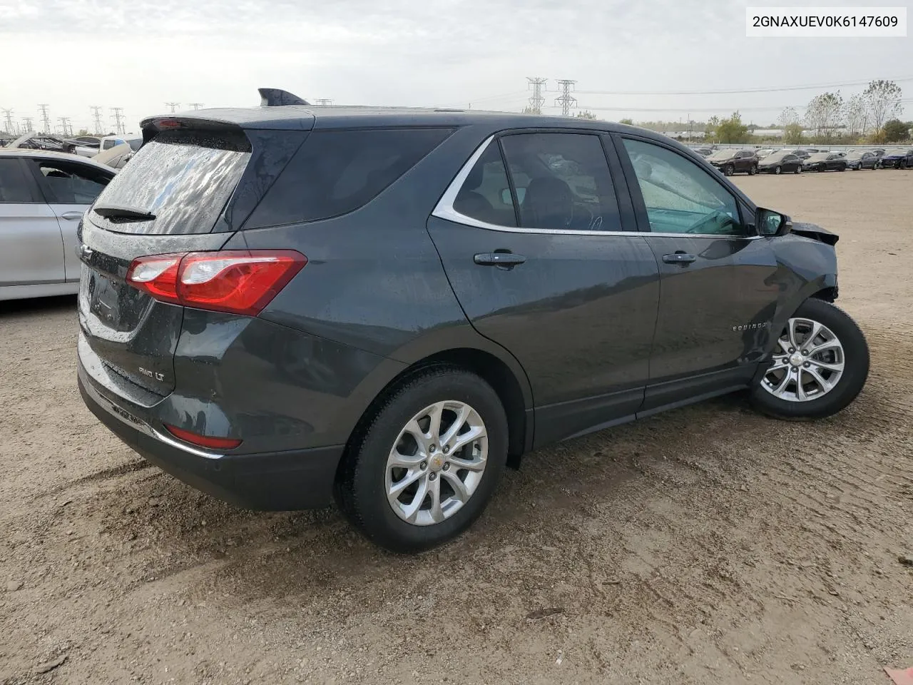 2019 Chevrolet Equinox Lt VIN: 2GNAXUEV0K6147609 Lot: 75478274