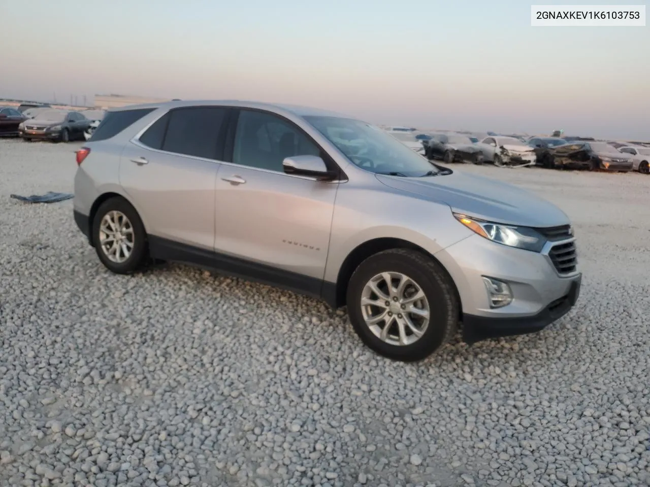 2019 Chevrolet Equinox Lt VIN: 2GNAXKEV1K6103753 Lot: 75529404