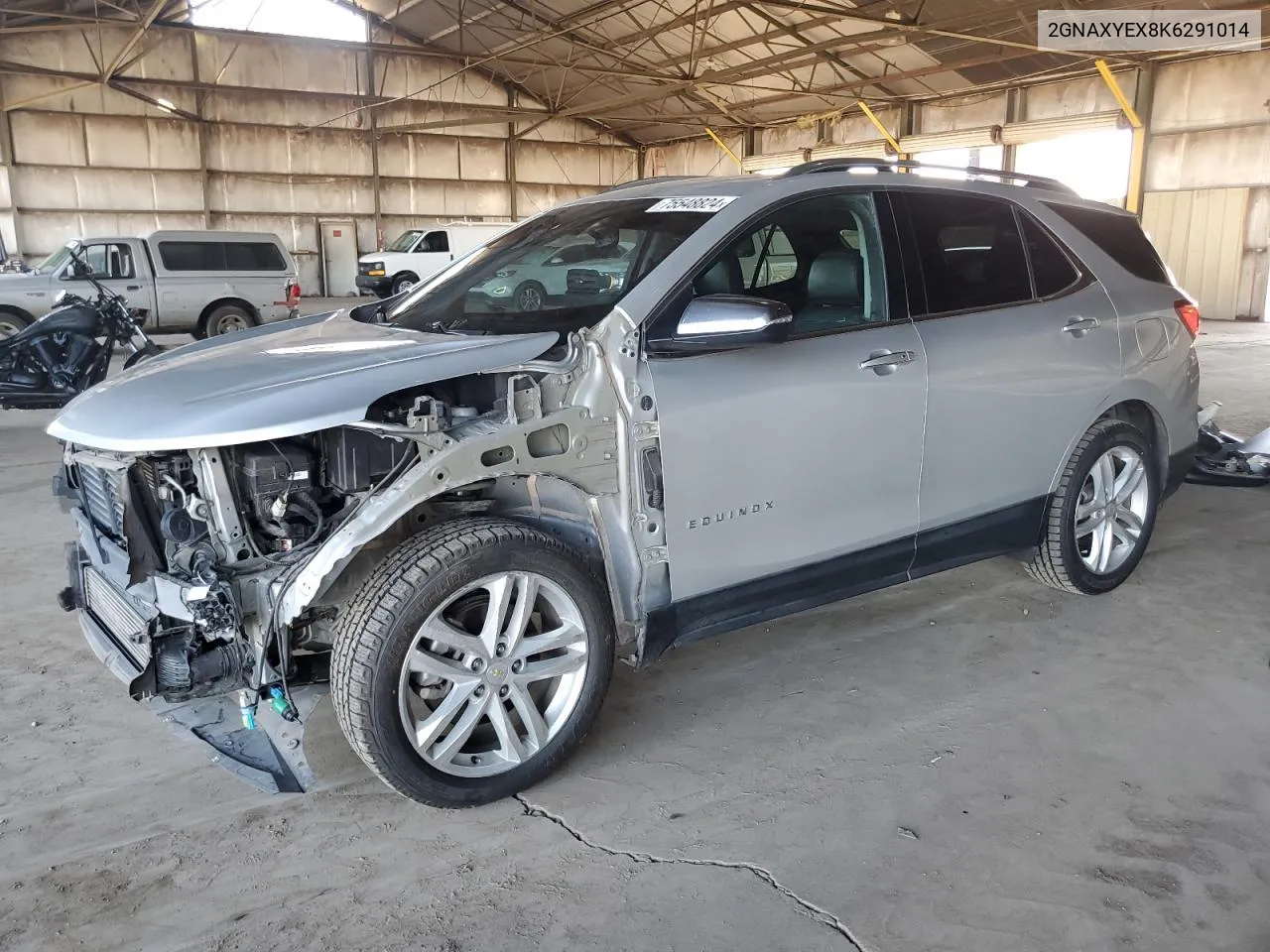 2019 Chevrolet Equinox Premier VIN: 2GNAXYEX8K6291014 Lot: 75548824