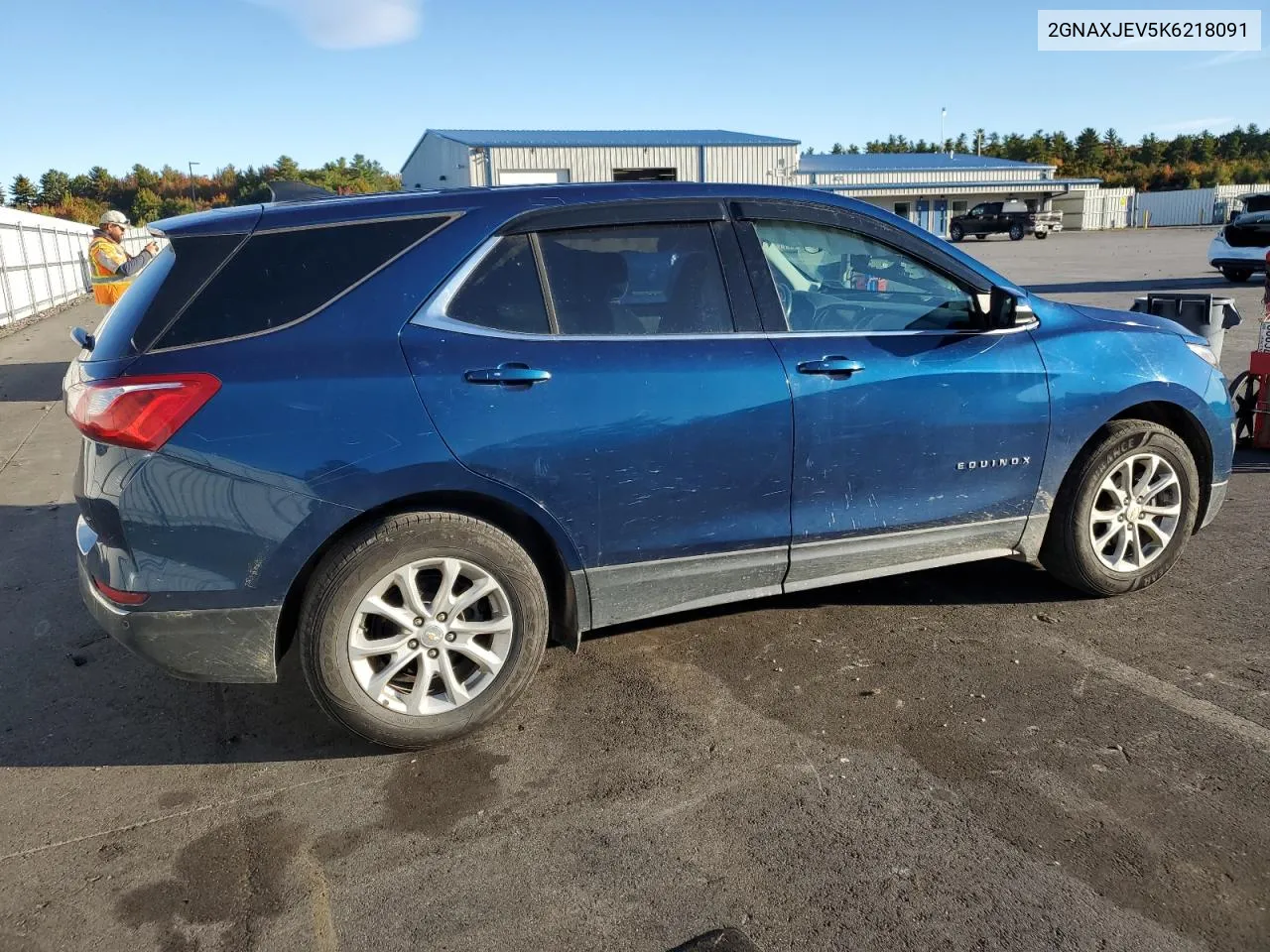 2019 Chevrolet Equinox Lt VIN: 2GNAXJEV5K6218091 Lot: 75566514