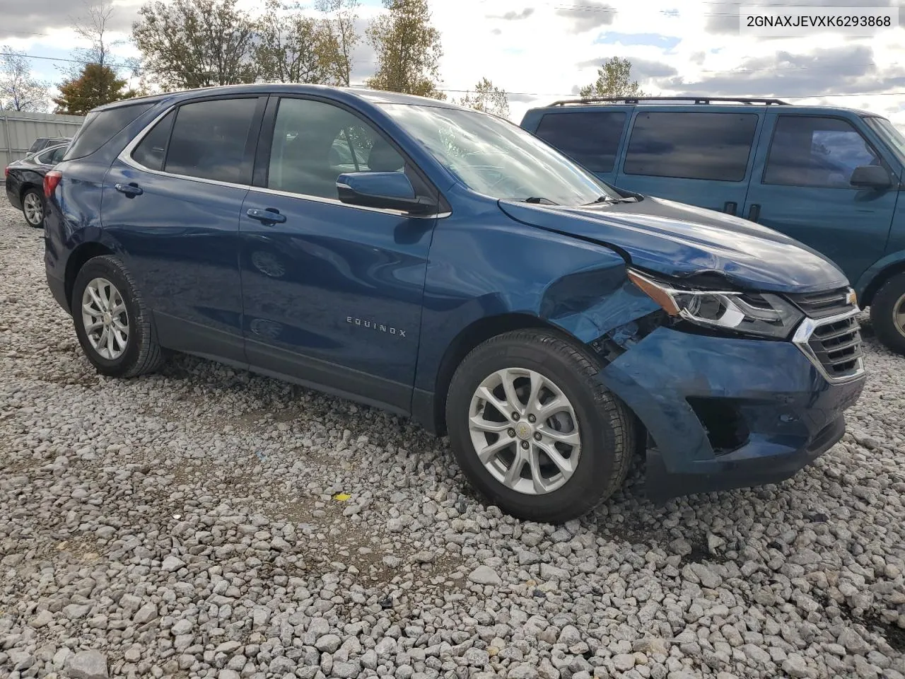 2019 Chevrolet Equinox Lt VIN: 2GNAXJEVXK6293868 Lot: 75585584