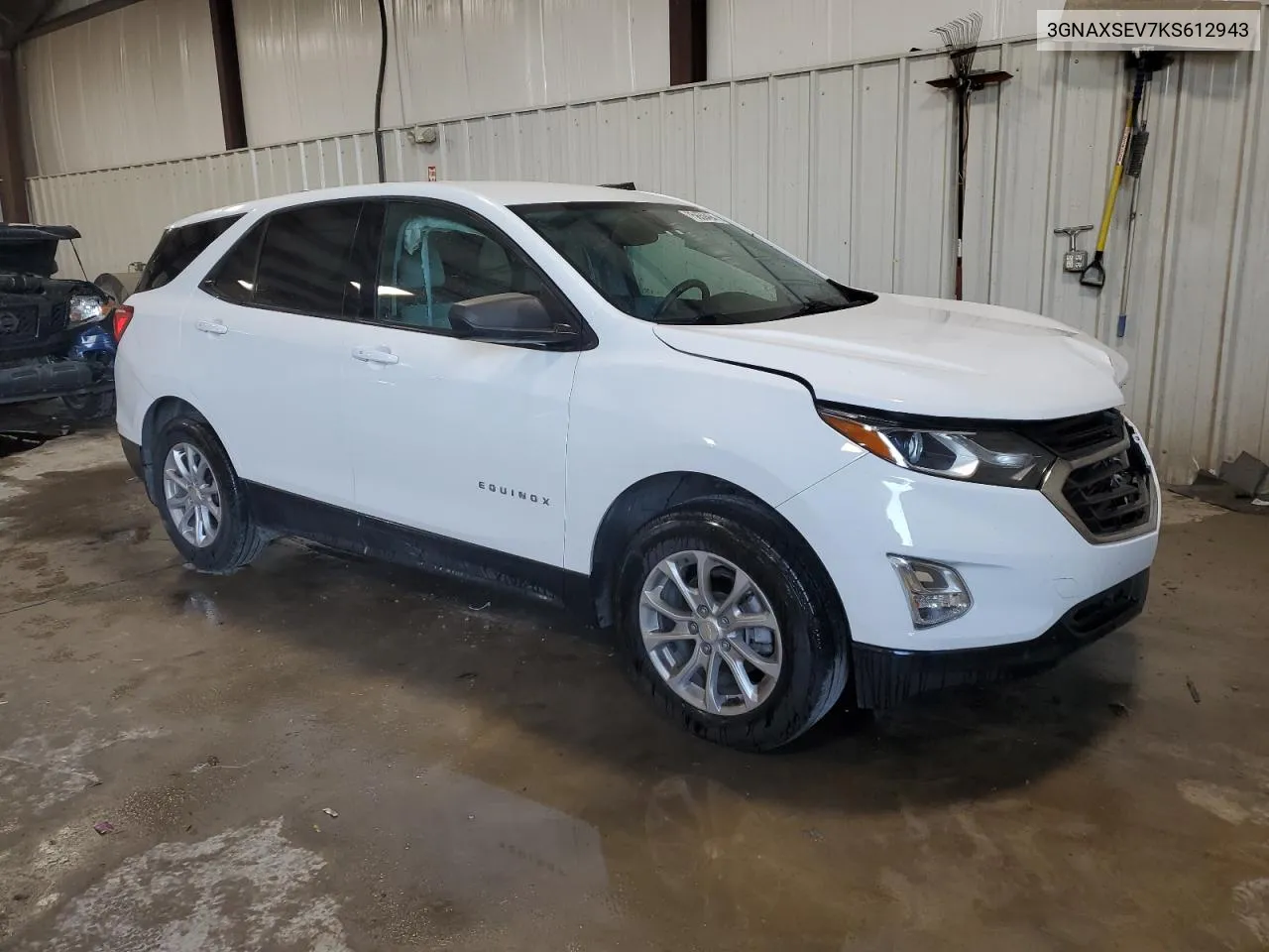 2019 Chevrolet Equinox Ls VIN: 3GNAXSEV7KS612943 Lot: 75659494