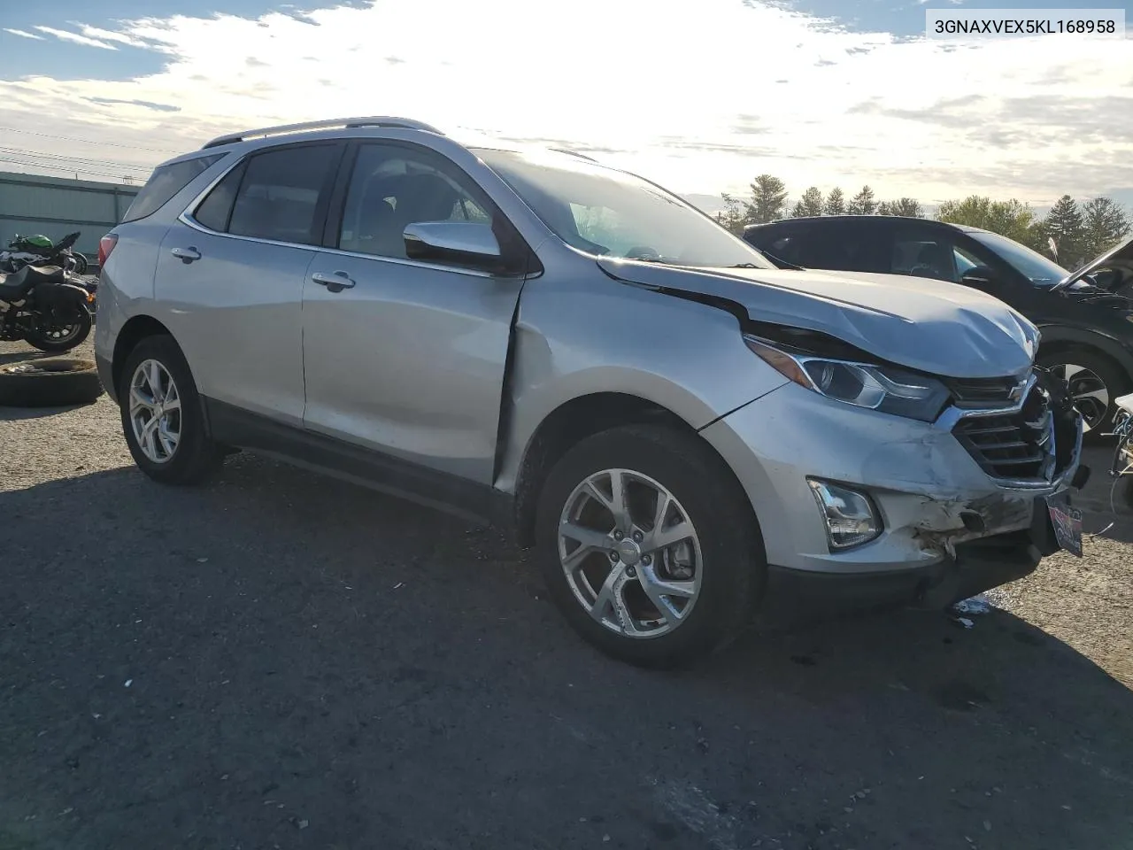 2019 Chevrolet Equinox Lt VIN: 3GNAXVEX5KL168958 Lot: 75673094