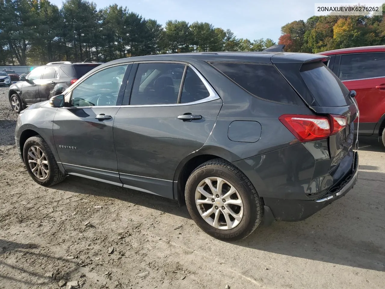 2019 Chevrolet Equinox Lt VIN: 2GNAXUEV8K6276262 Lot: 75695724