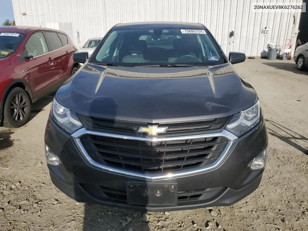 2019 Chevrolet Equinox Lt VIN: 2GNAXUEV8K6276262 Lot: 75695724