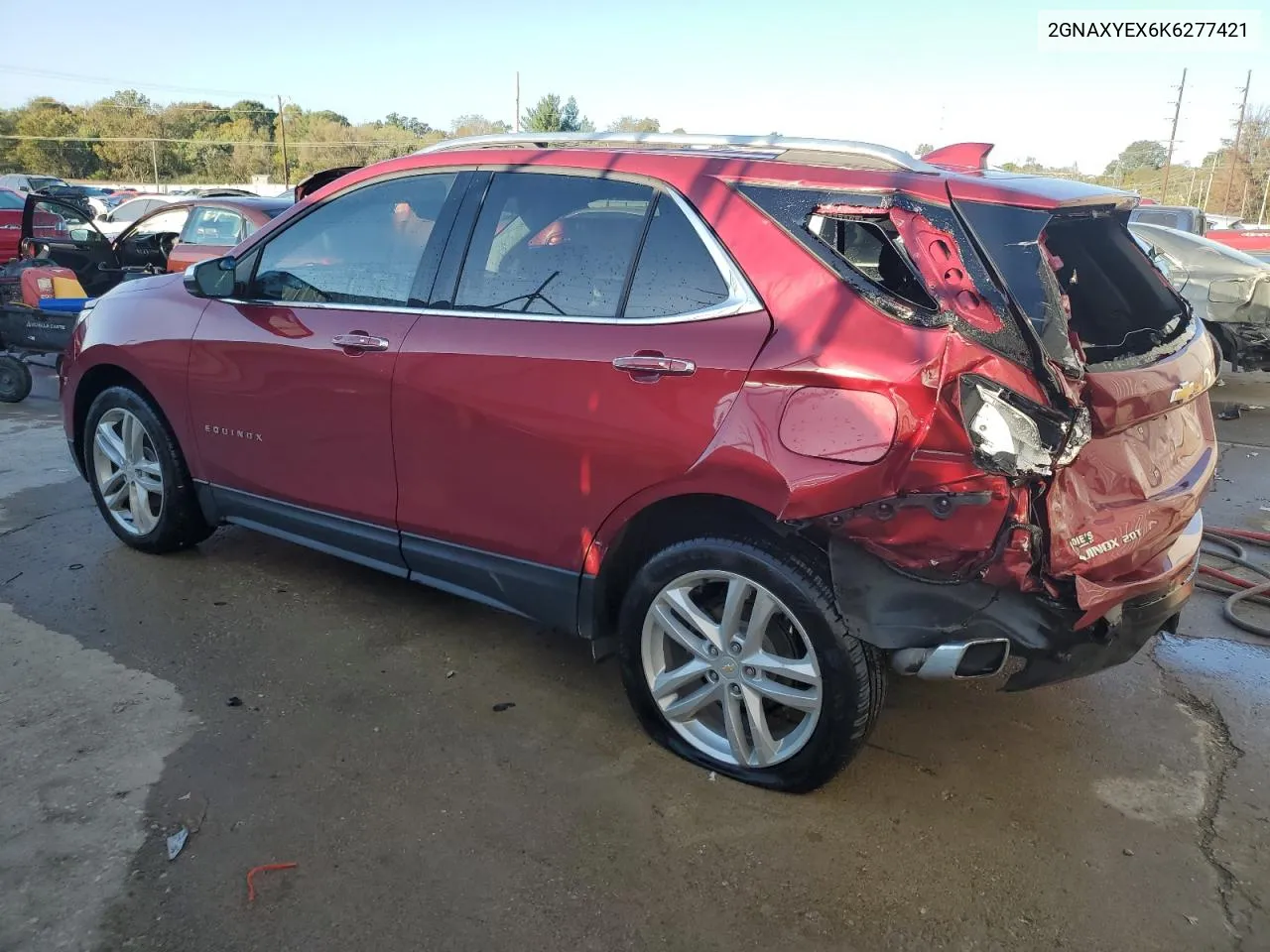 2019 Chevrolet Equinox Premier VIN: 2GNAXYEX6K6277421 Lot: 75721594