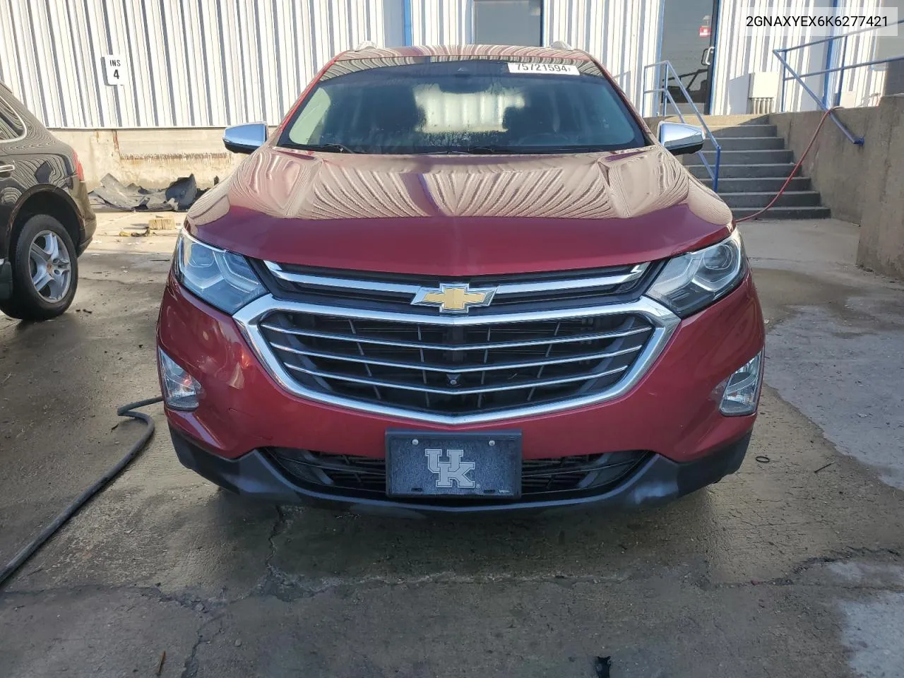 2019 Chevrolet Equinox Premier VIN: 2GNAXYEX6K6277421 Lot: 75721594