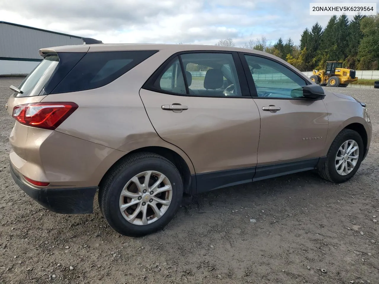 2019 Chevrolet Equinox Ls VIN: 2GNAXHEV5K6239564 Lot: 75739984