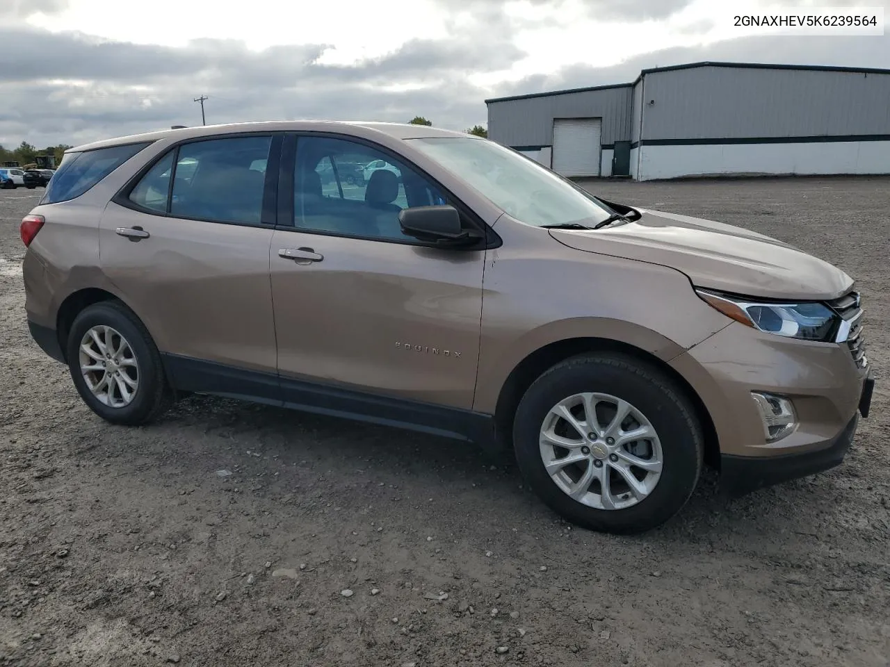 2019 Chevrolet Equinox Ls VIN: 2GNAXHEV5K6239564 Lot: 75739984