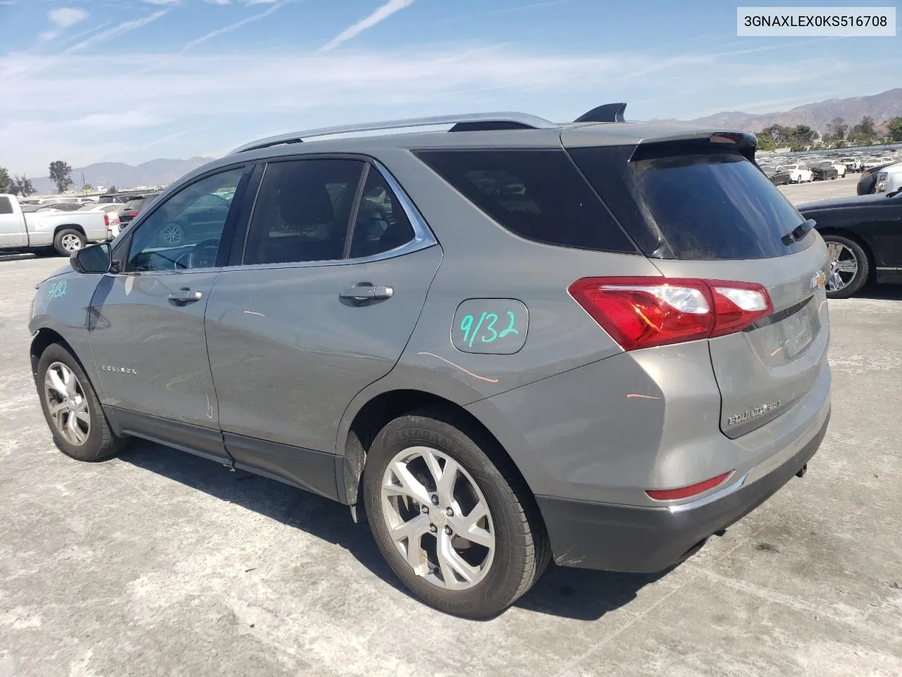 2019 Chevrolet Equinox Lt VIN: 3GNAXLEX0KS516708 Lot: 75768454