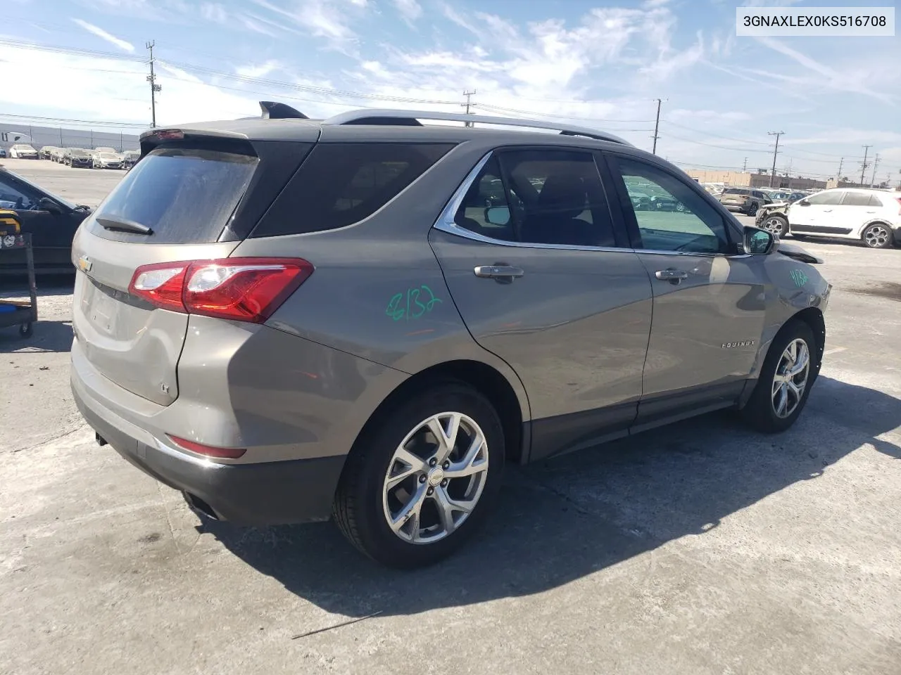 2019 Chevrolet Equinox Lt VIN: 3GNAXLEX0KS516708 Lot: 75768454