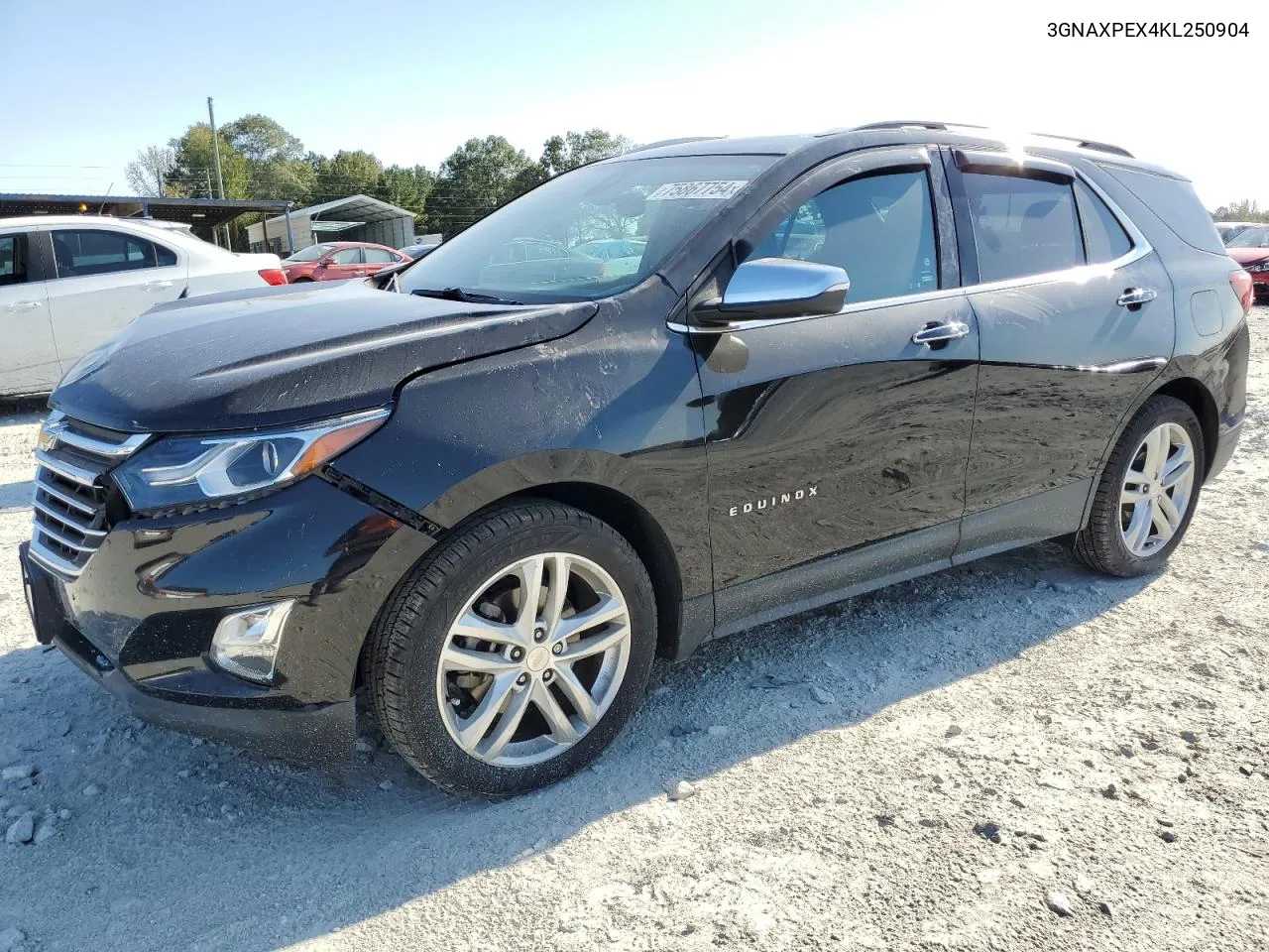 2019 Chevrolet Equinox Premier VIN: 3GNAXPEX4KL250904 Lot: 75867754