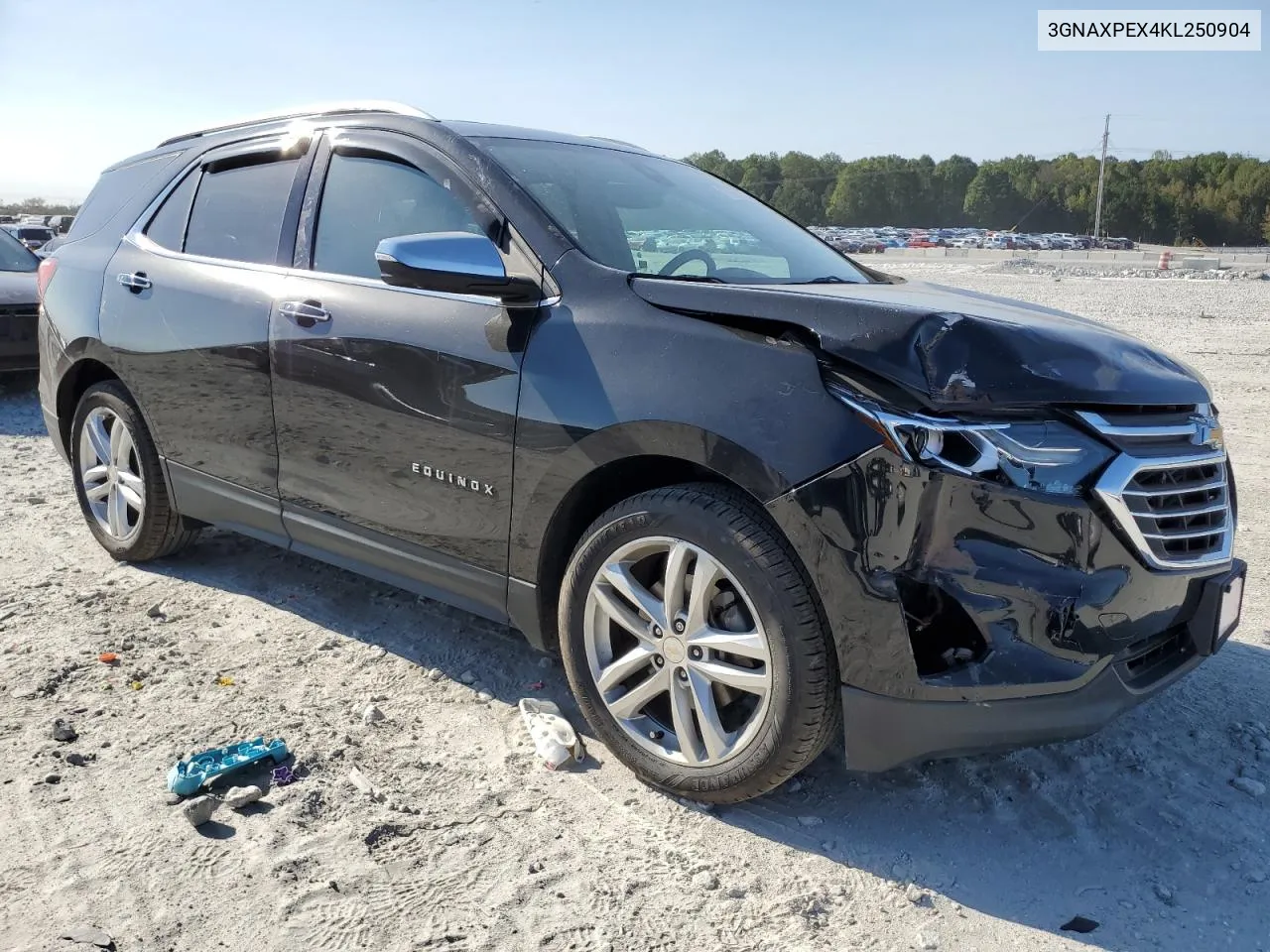 2019 Chevrolet Equinox Premier VIN: 3GNAXPEX4KL250904 Lot: 75867754