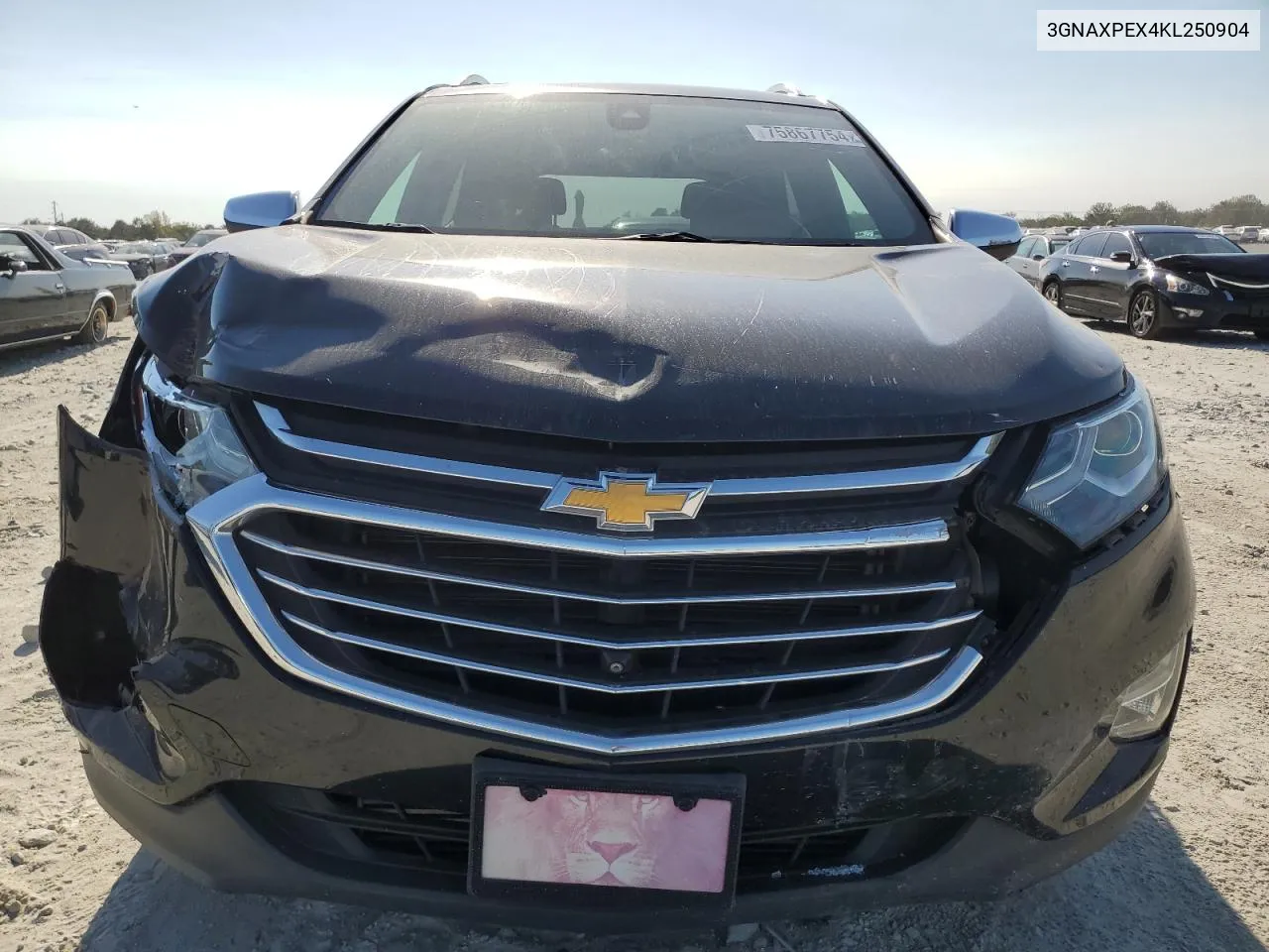 2019 Chevrolet Equinox Premier VIN: 3GNAXPEX4KL250904 Lot: 75867754