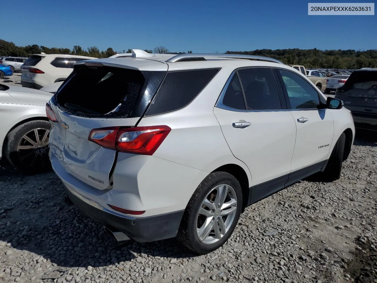 2019 Chevrolet Equinox Premier VIN: 2GNAXPEXXK6263631 Lot: 75939184