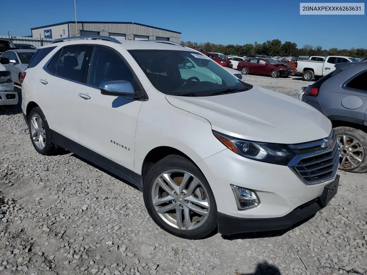 2019 Chevrolet Equinox Premier VIN: 2GNAXPEXXK6263631 Lot: 75939184