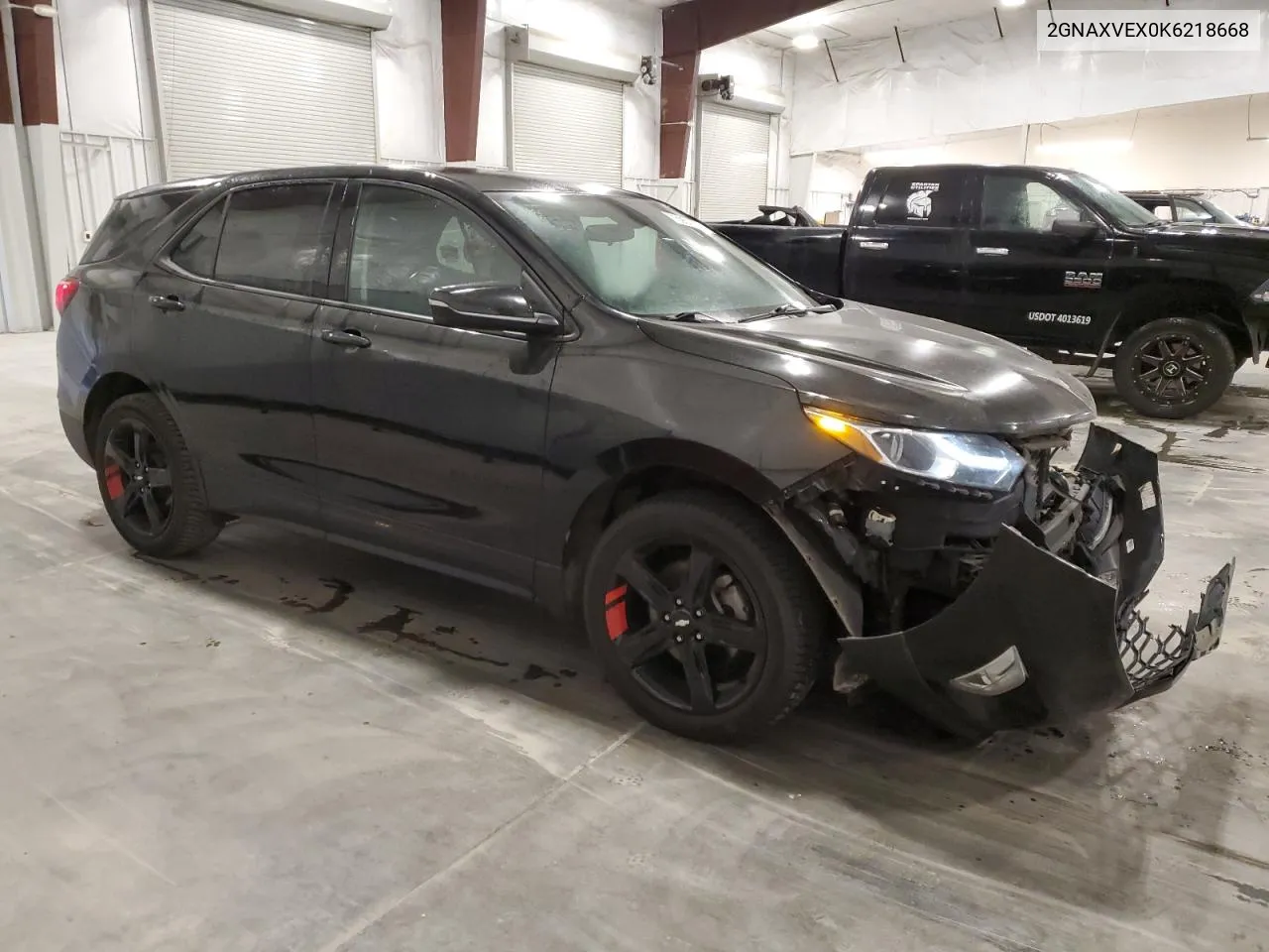 2019 Chevrolet Equinox Lt VIN: 2GNAXVEX0K6218668 Lot: 75957304