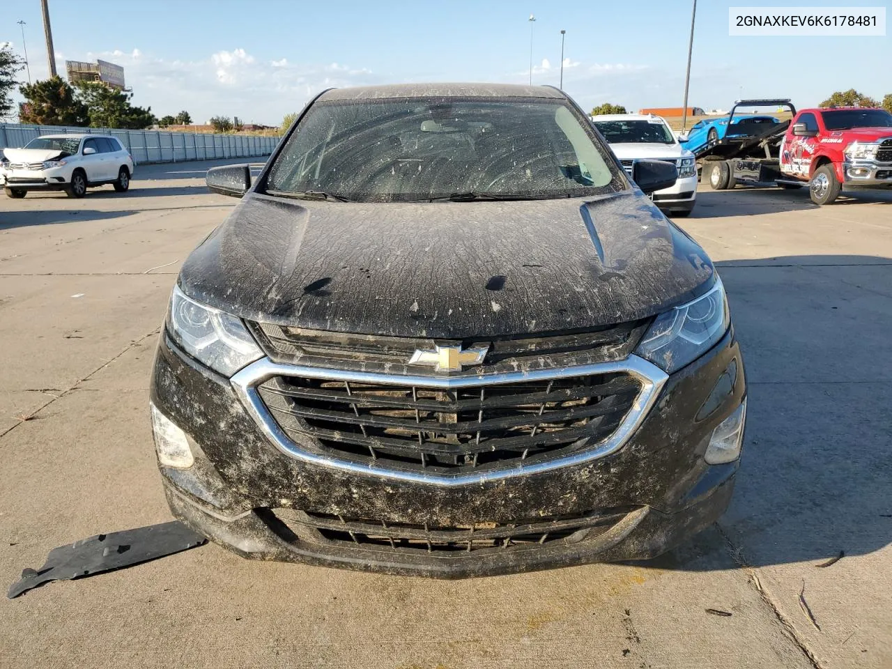 2019 Chevrolet Equinox Lt VIN: 2GNAXKEV6K6178481 Lot: 76002834