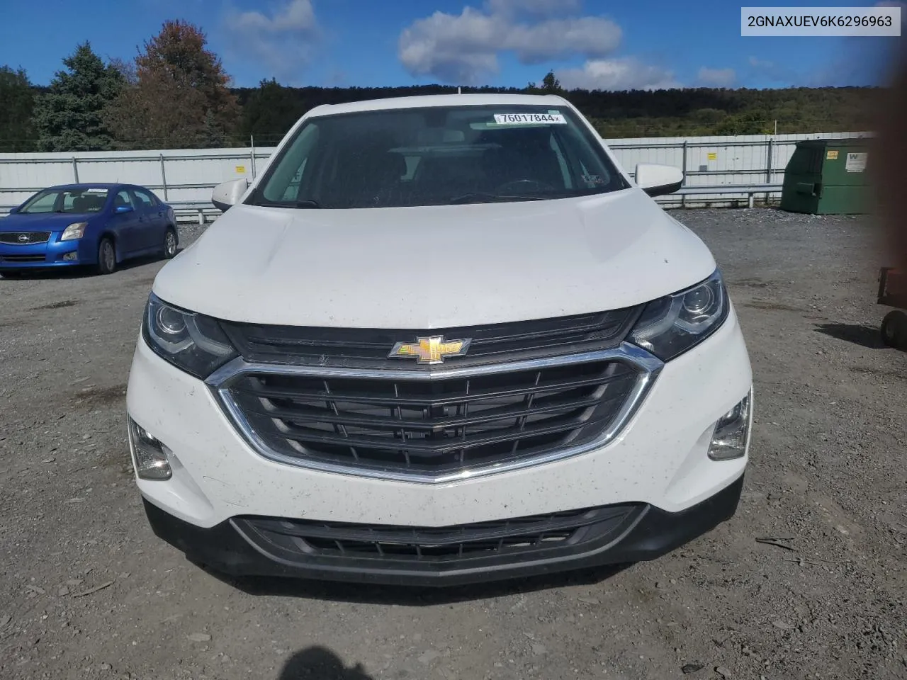 2019 Chevrolet Equinox Lt VIN: 2GNAXUEV6K6296963 Lot: 76017844