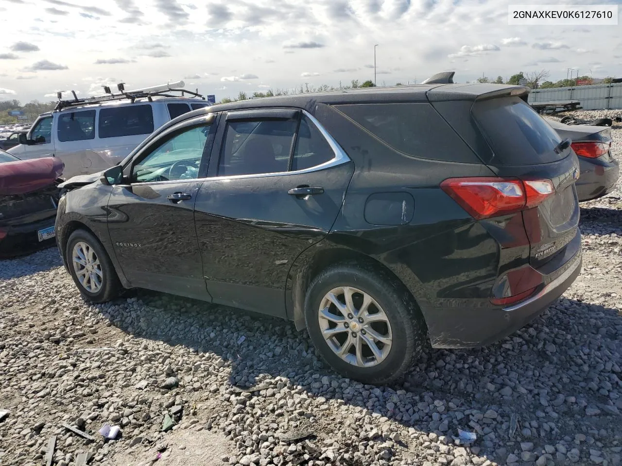 2019 Chevrolet Equinox Lt VIN: 2GNAXKEV0K6127610 Lot: 76028644