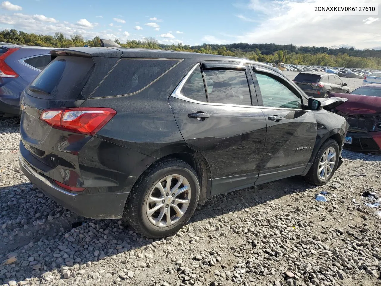 2019 Chevrolet Equinox Lt VIN: 2GNAXKEV0K6127610 Lot: 76028644