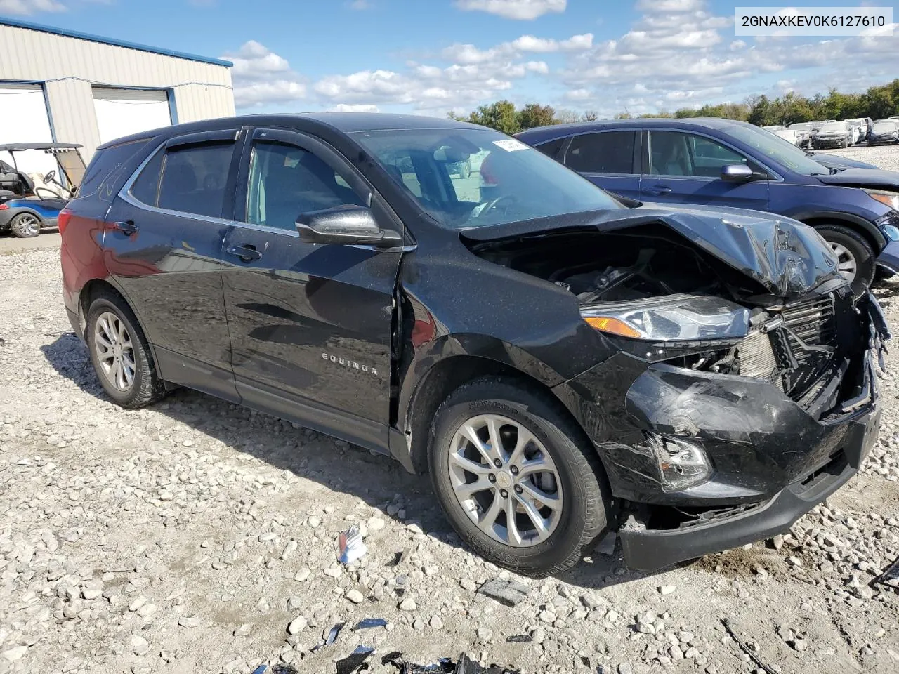 2019 Chevrolet Equinox Lt VIN: 2GNAXKEV0K6127610 Lot: 76028644