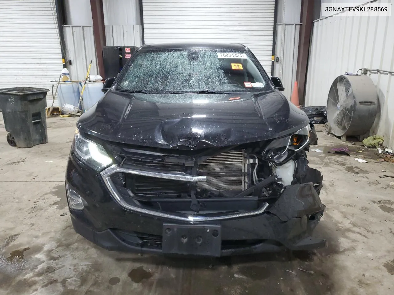 2019 Chevrolet Equinox Lt VIN: 3GNAXTEV9KL288569 Lot: 76034324