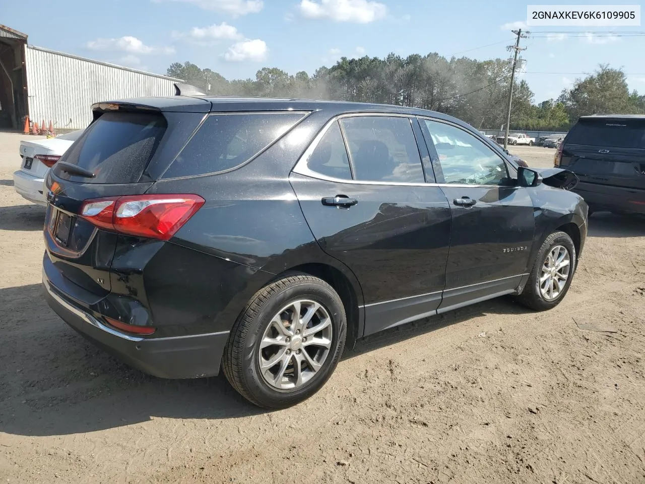 2019 Chevrolet Equinox Lt VIN: 2GNAXKEV6K6109905 Lot: 76087324