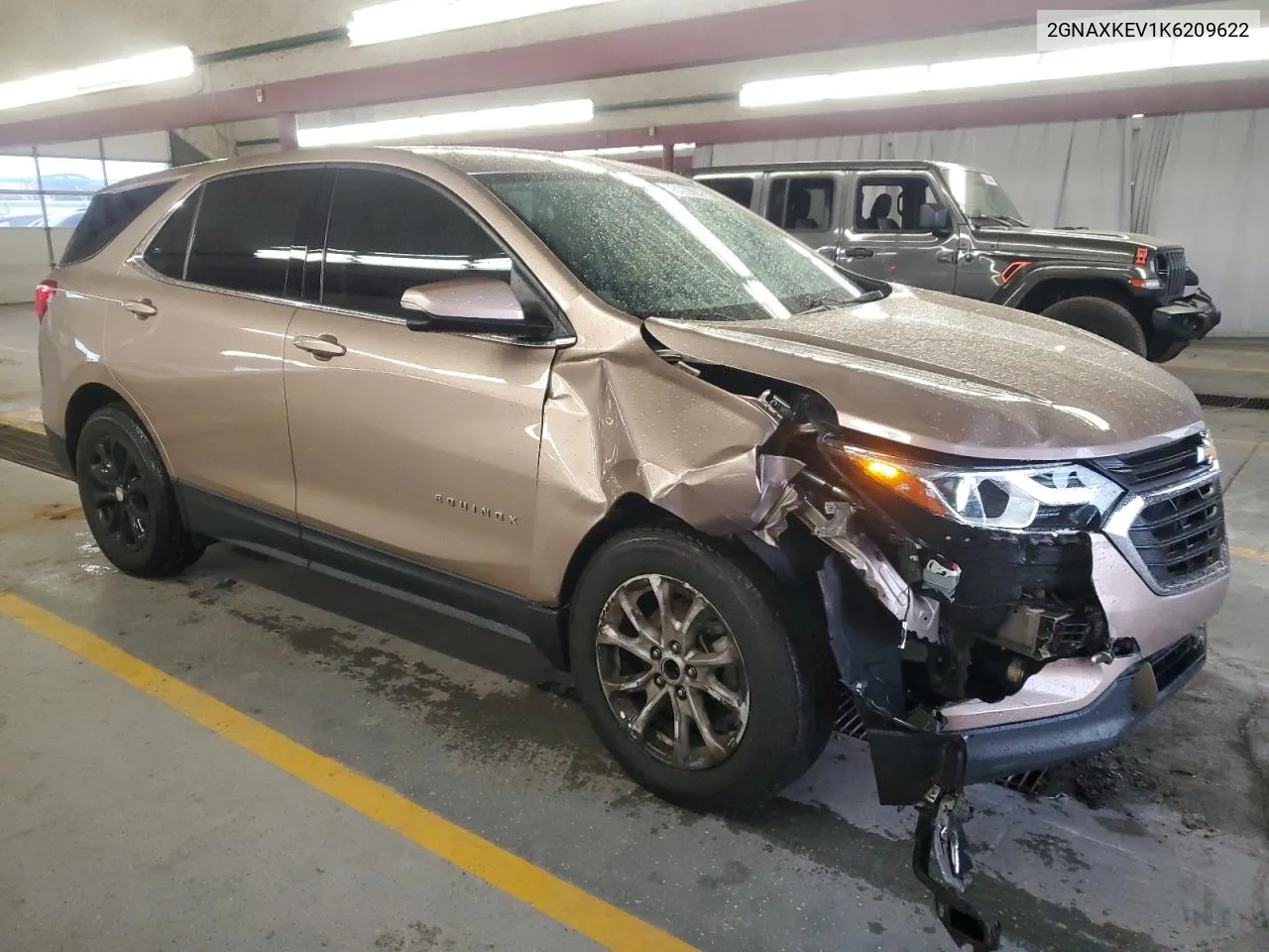 2019 Chevrolet Equinox Lt VIN: 2GNAXKEV1K6209622 Lot: 76110864