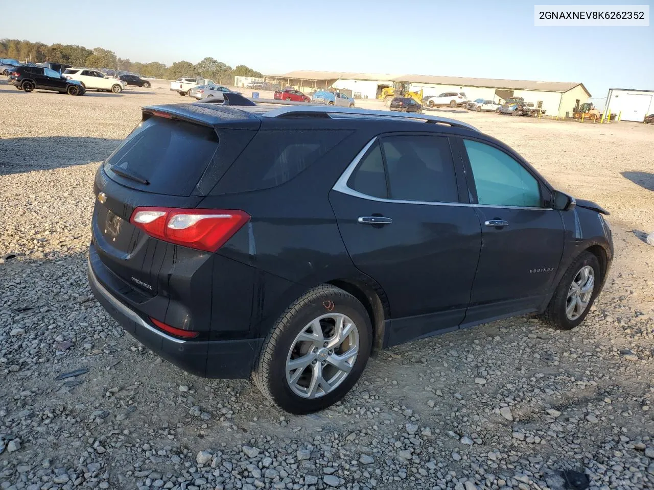 2019 Chevrolet Equinox Premier VIN: 2GNAXNEV8K6262352 Lot: 76112904